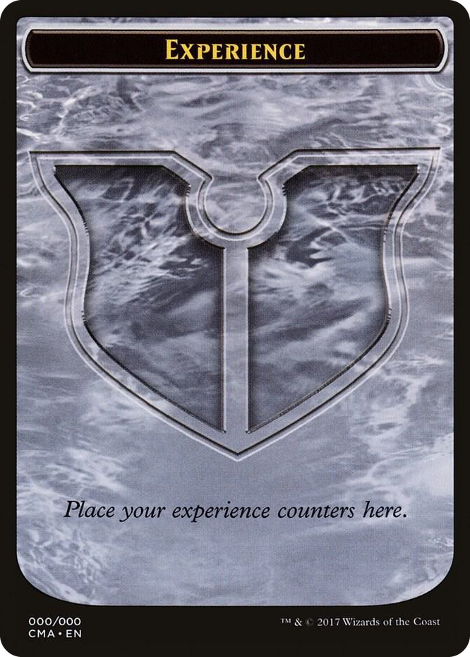 Experience Token #0 T - Commander Anthology Pokemon card