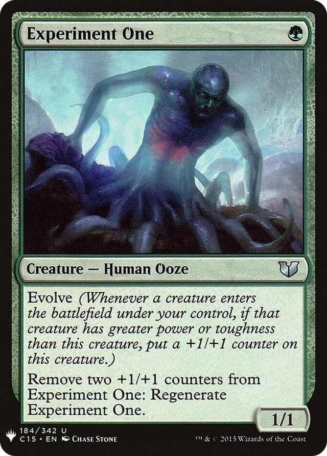 0184 Experiment One U The List Reprints