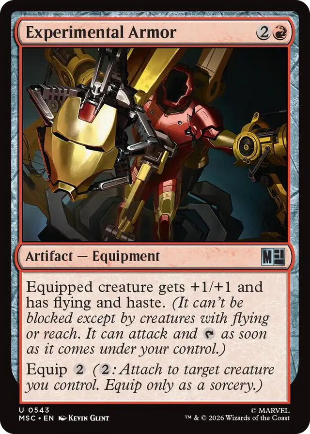 0543 Experimental Armor U Commander: Marvel Super Heroes