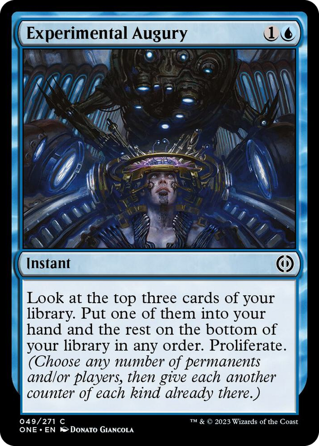 0049 Experimental Augury C Phyrexia: All Will Be One