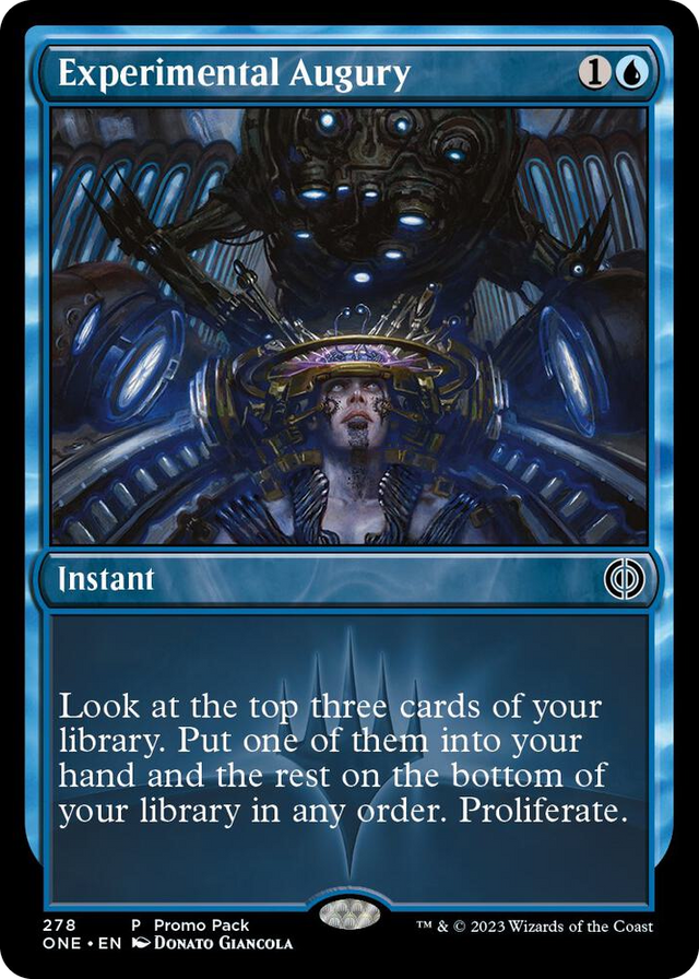 0278 Experimental Augury P Promo Pack: Phyrexia: All Will Be One