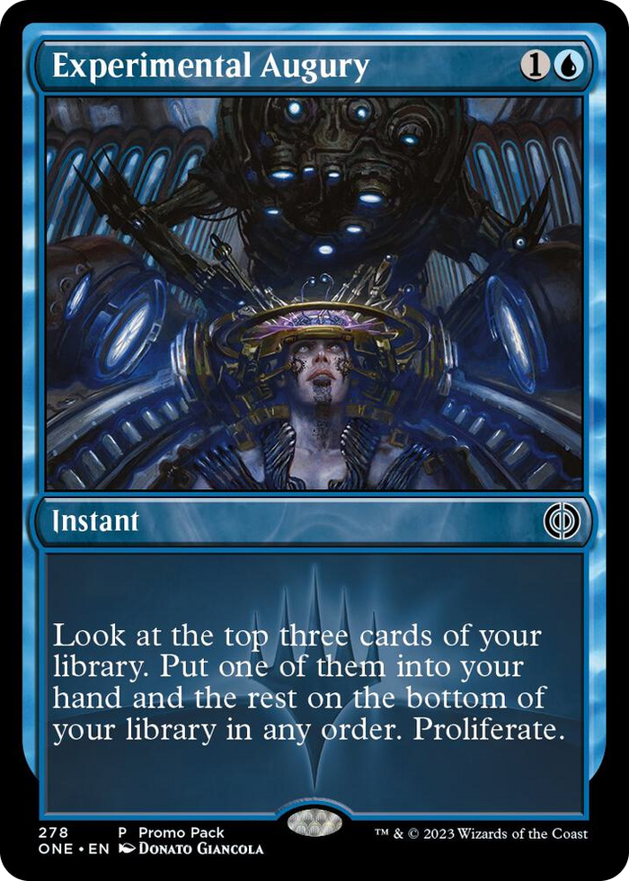Experimental Augury #278 P - Promo Pack: Phyrexia: All Will Be One Pokemon card