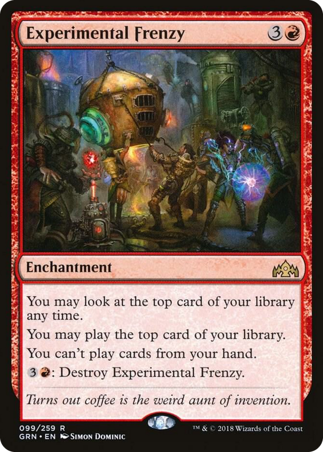 0099 Experimental Frenzy R Guilds of Ravnica