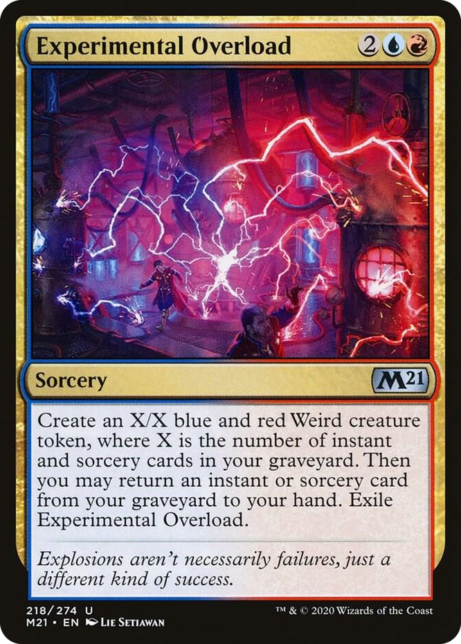 0218 Experimental Overload U Core Set 2021