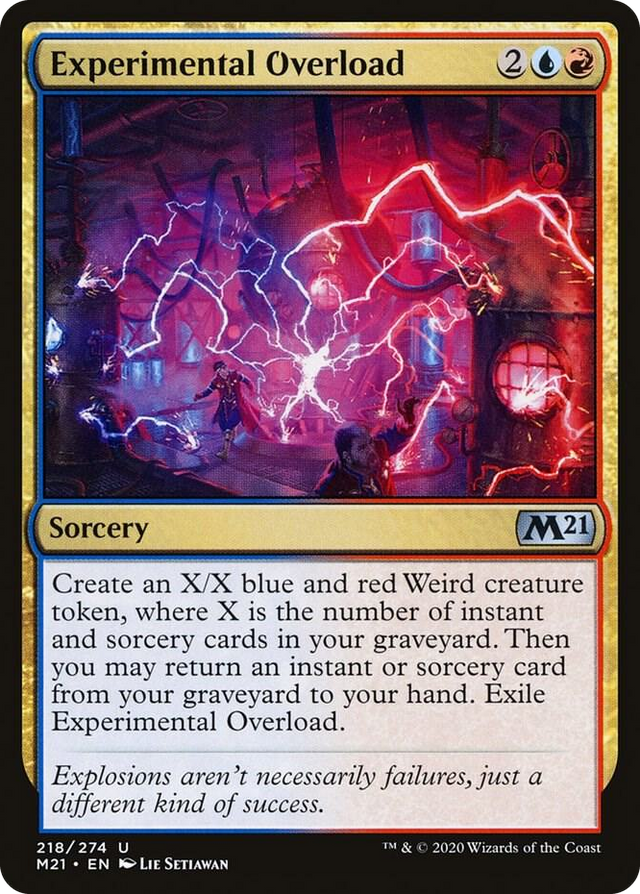 0218 Experimental Overload U Core Set 2021