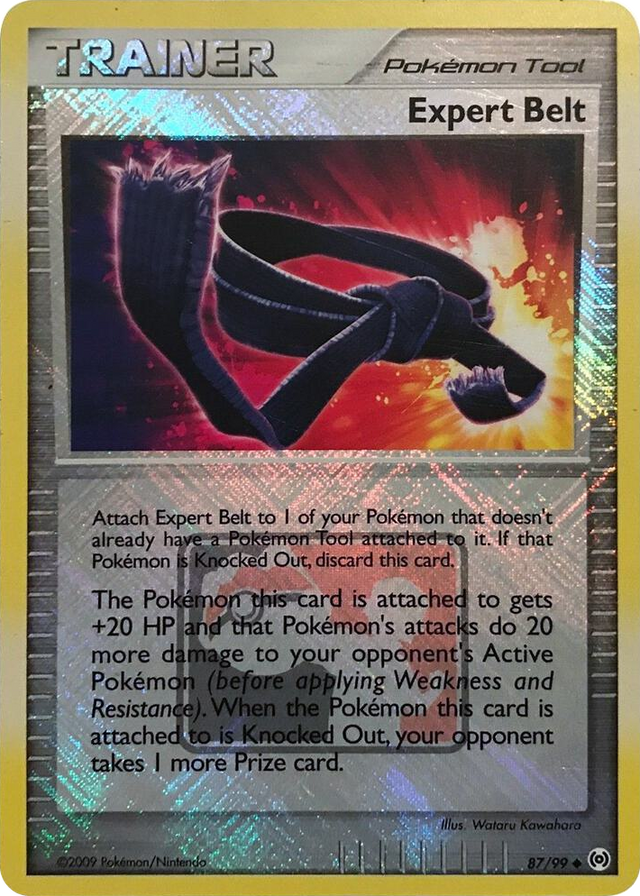 0087 Expert Belt - 87/99 (League Promo) Promo League & Championship Cards