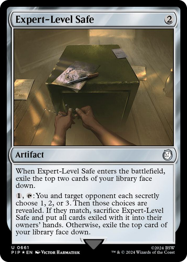 0661 Expert-Level Safe (Surge Foil) U Universes Beyond: Fallout