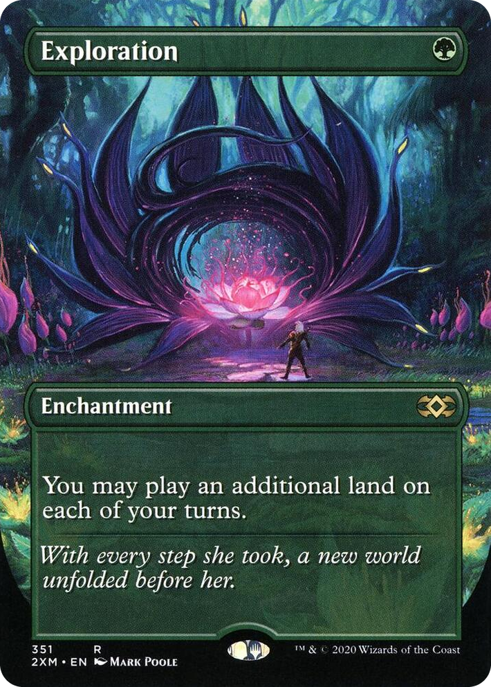 0351 Exploration (Borderless) R Double Masters
