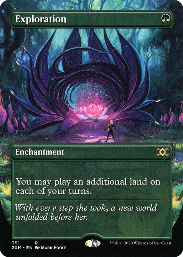 0351 Exploration (Borderless) R Double Masters