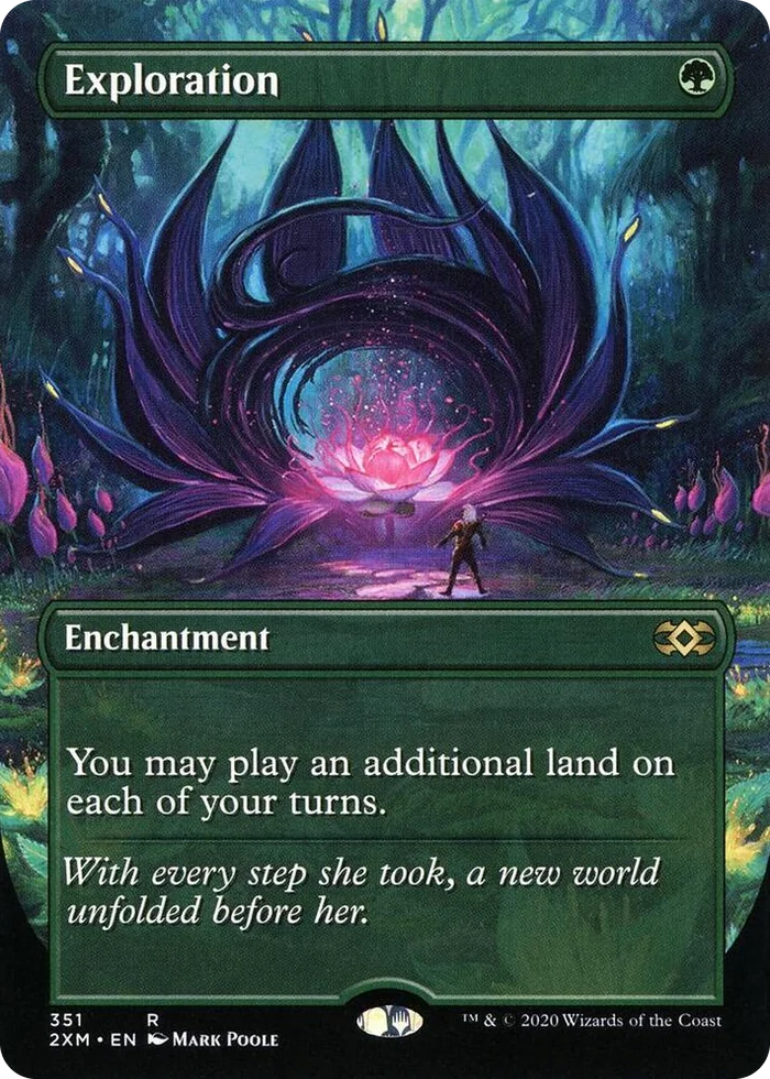 0351 Exploration (Borderless) R Double Masters