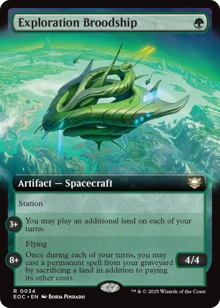 0034 Exploration Broodship (Extended Art) R Commander: Edge of Eternities