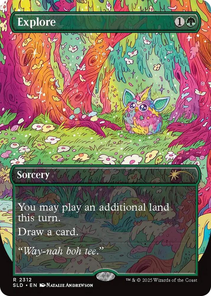 Explore (2312) #2312 R - Secret Lair Drop Series Pokemon card