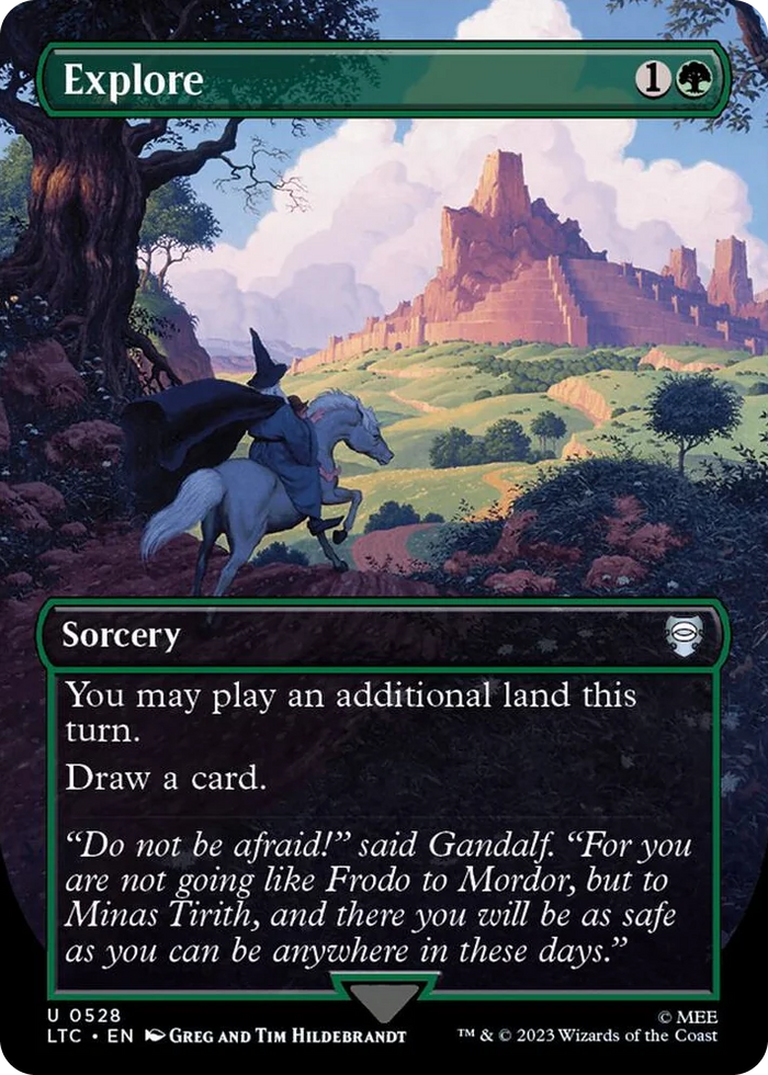 0528 Explore (Borderless) U Commander: The Lord of the Rings: Tales of Middle-earth
