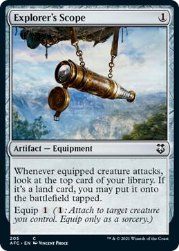 0205 Explorer's Scope C Commander: Adventures in the Forgotten Realms