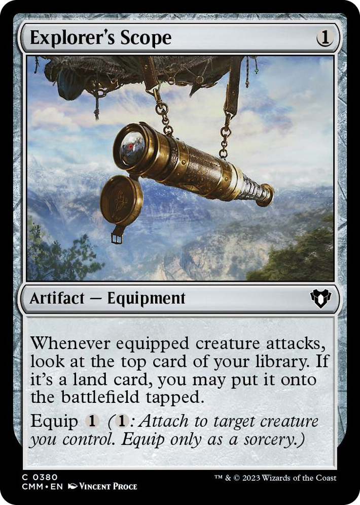 0380 Explorer's Scope C Commander Masters