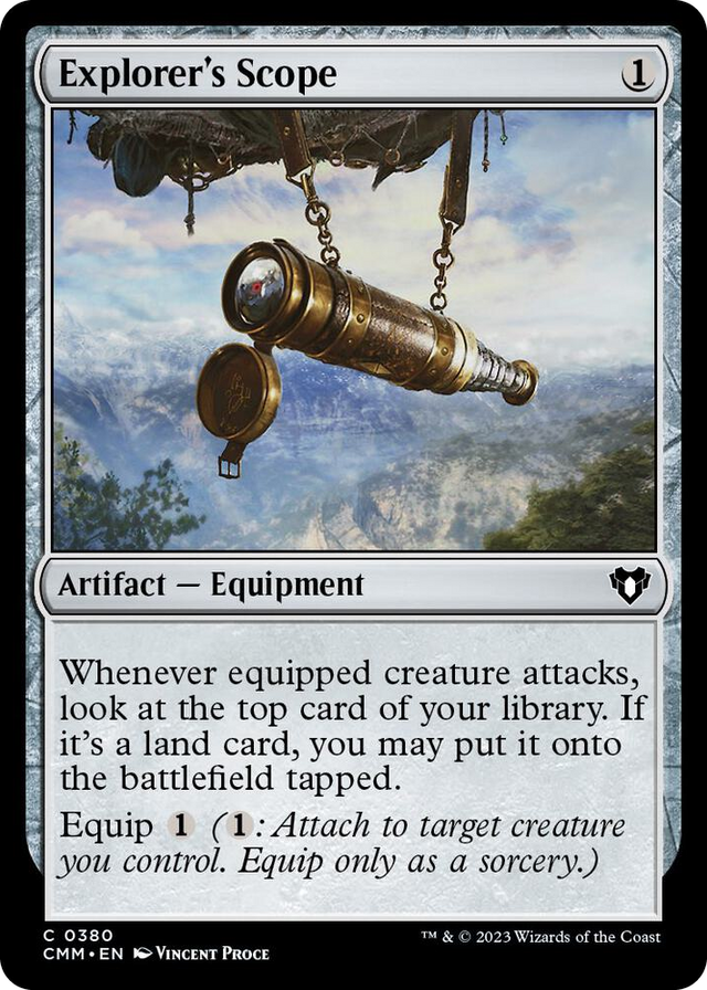 0380 Explorer's Scope C Commander Masters