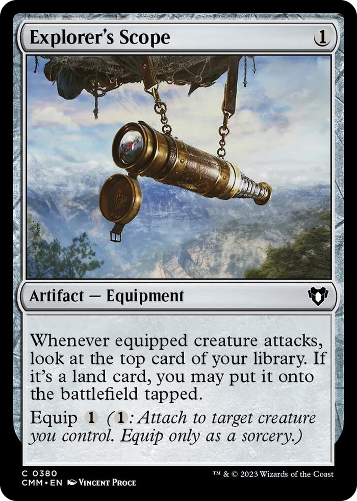0380 Explorer's Scope C Commander Masters