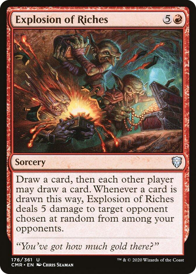 0176 Explosion of Riches U Commander Legends
