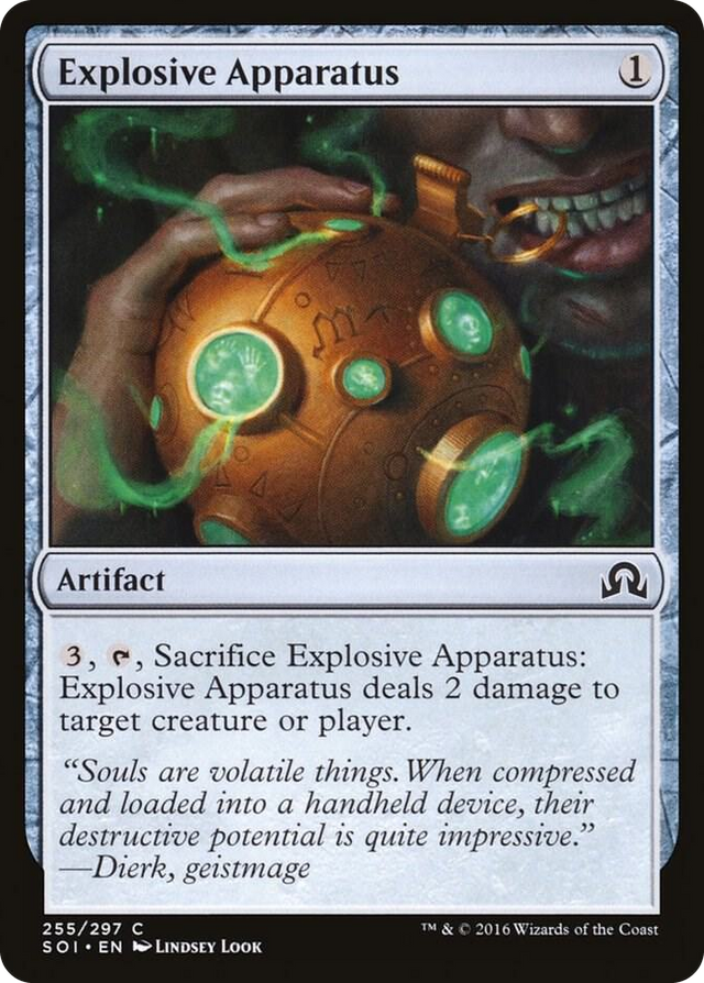 0255 Explosive Apparatus C Shadows over Innistrad