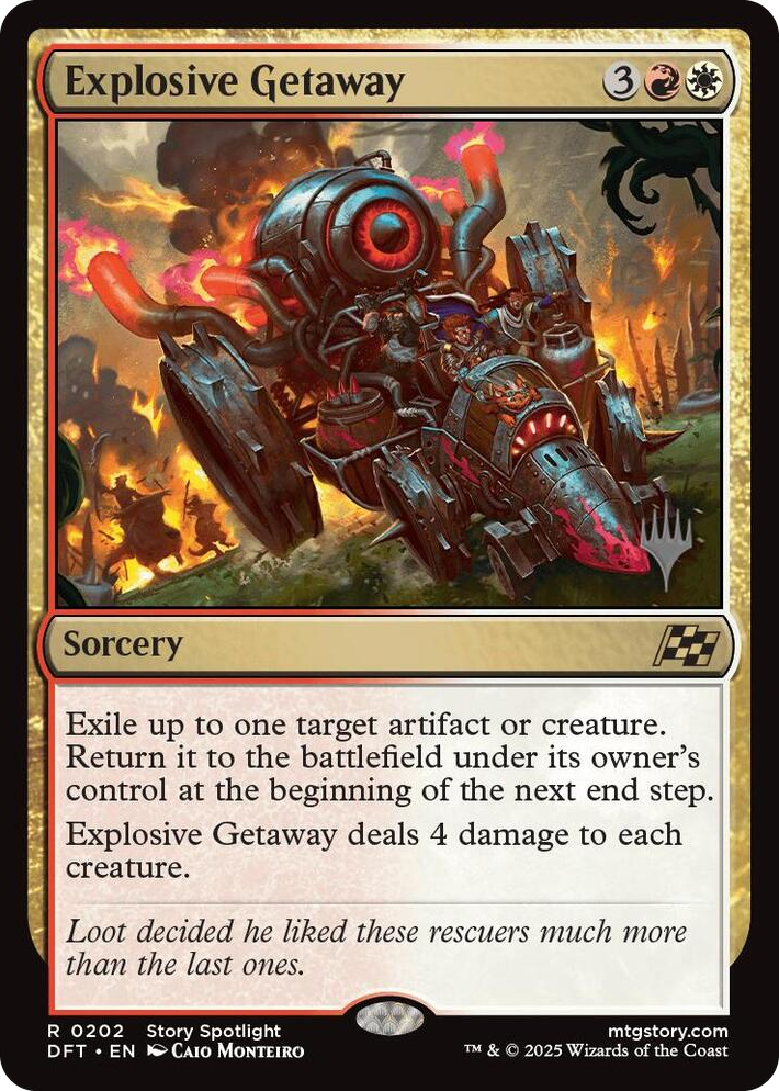 0202 Explosive Getaway R Promo Pack: Aetherdrift