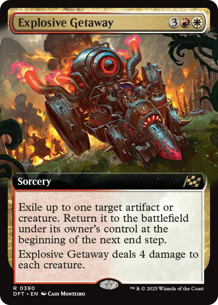 0390 Explosive Getaway (Extended Art) R Aetherdrift