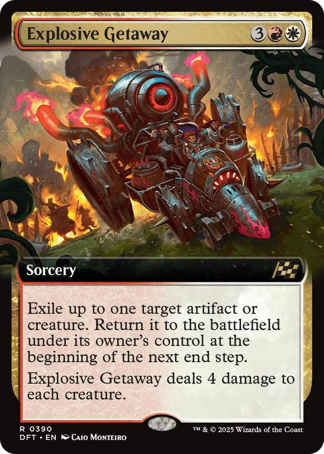 0390 Explosive Getaway (Extended Art) R Aetherdrift
