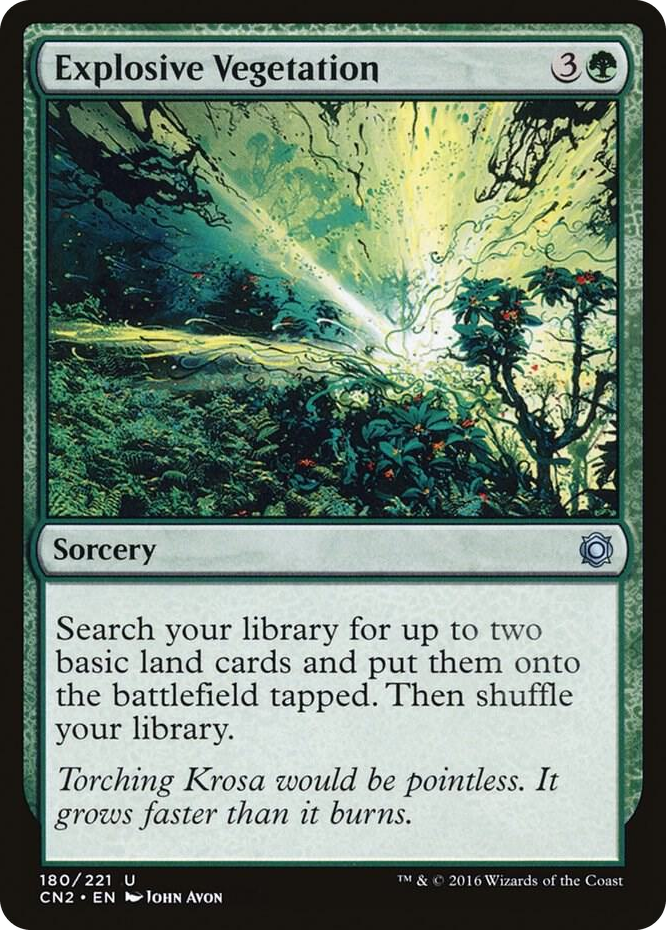 Explosive Vegetation #180 U - Conspiracy: Take the Crown Pokemon card