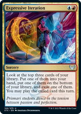 0186 Expressive Iteration U Strixhaven: School of Mages