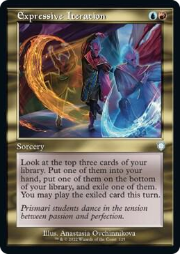 0125 Expressive Iteration (Retro Frame) U Commander: The Brothers' War