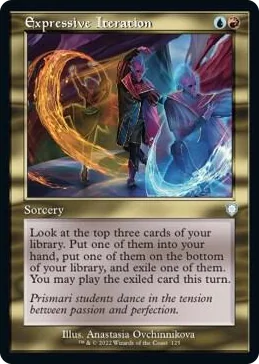 0125 Expressive Iteration (Retro Frame) U Commander: The Brothers' War