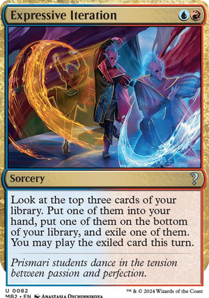 0082 Expressive Iteration (White Border) U Mystery Booster 2