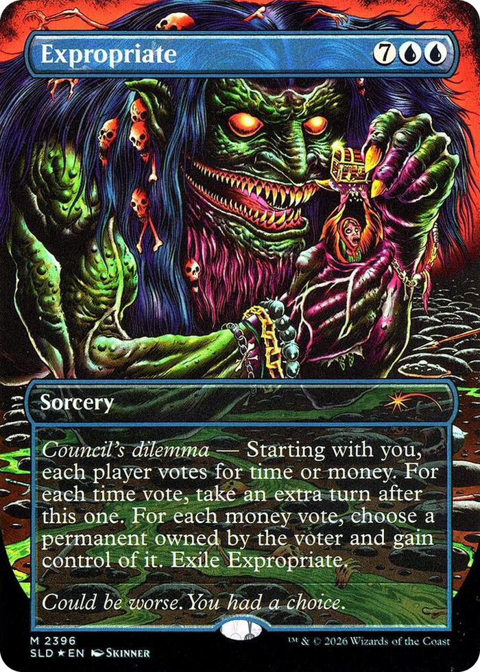 Expropriate #2396 M - Secret Lair Drop Series Pokemon card