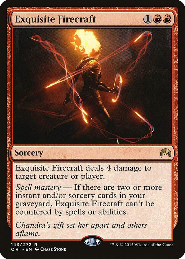 0143 Exquisite Firecraft R Magic Origins