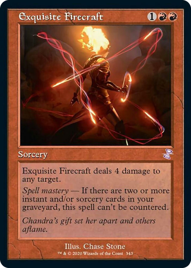 0343 Exquisite Firecraft S Time Spiral: Remastered