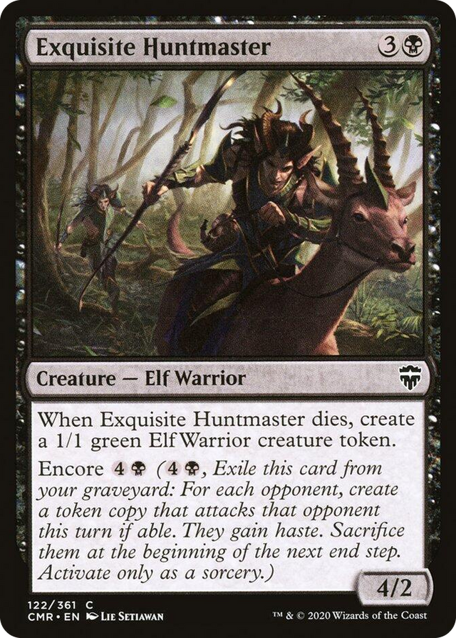 0122 Exquisite Huntmaster C Commander Legends