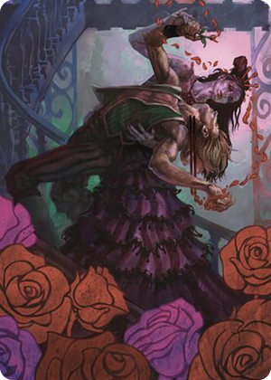 0037 Exsanguinate Art Card (2) S Art Series: Commander Masters