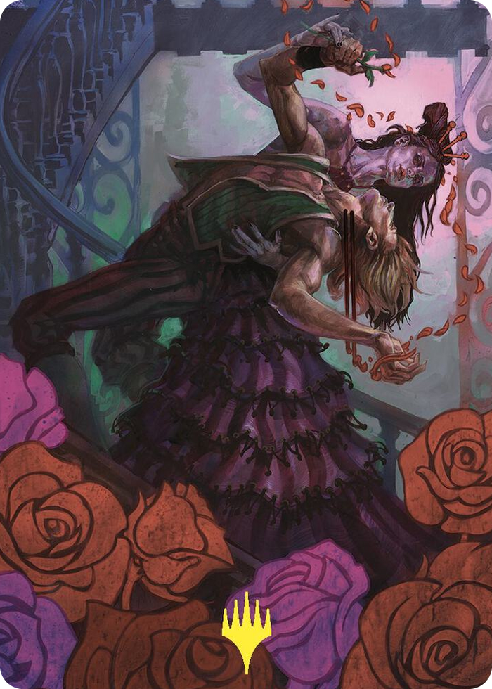 Exsanguinate Art Card (2) (Gold-Stamped) #37 S - Art Series: Commander Masters Pokemon card