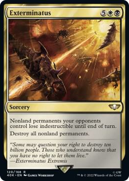 0120 Exterminatus (Surge Foil) R Universes Beyond: Warhammer 40,000