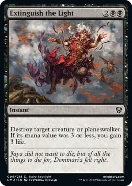 Extinguish the Light #94 C - Dominaria United Pokemon card