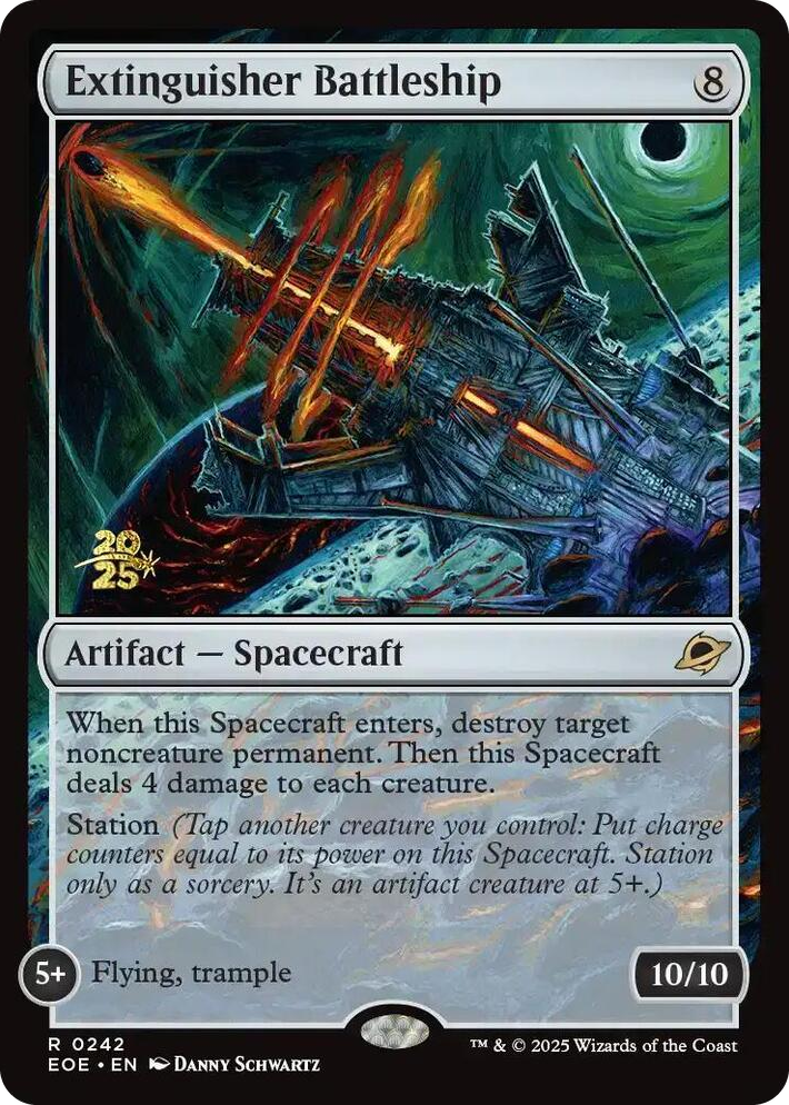 0242 Extinguisher Battleship R Prerelease Cards