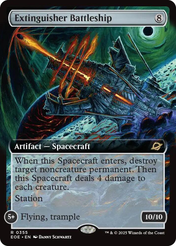 0355 Extinguisher Battleship (Extended Art) R Edge of Eternities