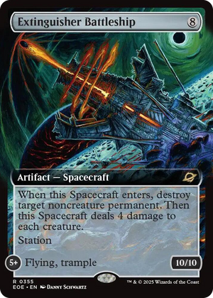 0355 Extinguisher Battleship (Extended Art) R Edge of Eternities