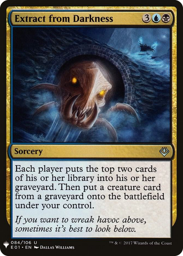 0084 Extract from Darkness U The List Reprints