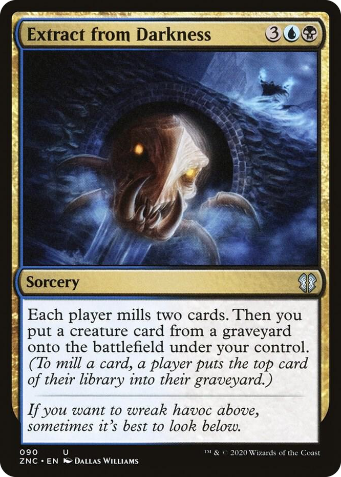 0090 Extract from Darkness U Commander: Zendikar Rising