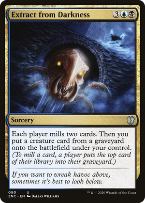 0090 Extract from Darkness U Commander: Zendikar Rising