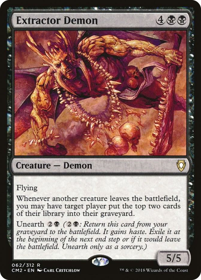0062 Extractor Demon R Commander Anthology Volume II