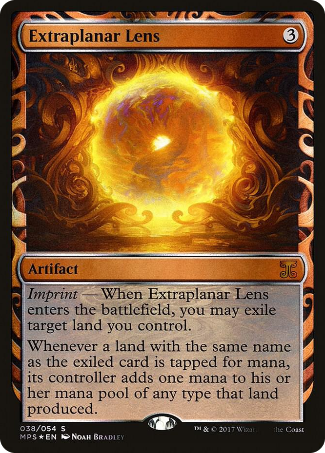 Extraplanar Lens #38 M - Masterpiece Series: Kaladesh Inventions Pokemon card