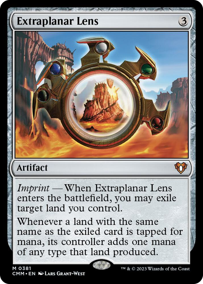 0381 Extraplanar Lens M Commander Masters