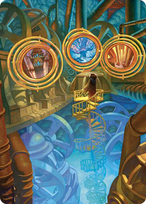 0046 Extraplanar Lens Art Card S Art Series: Commander Masters