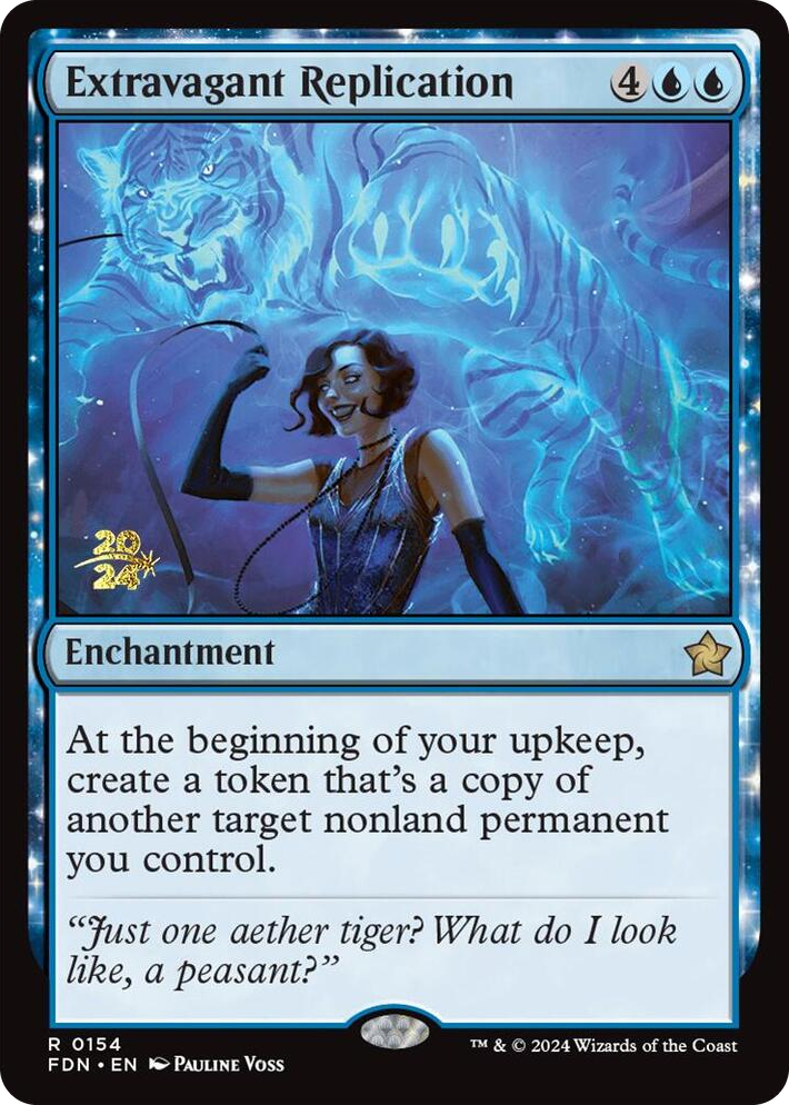 0154 Extravagant Replication R Prerelease Cards